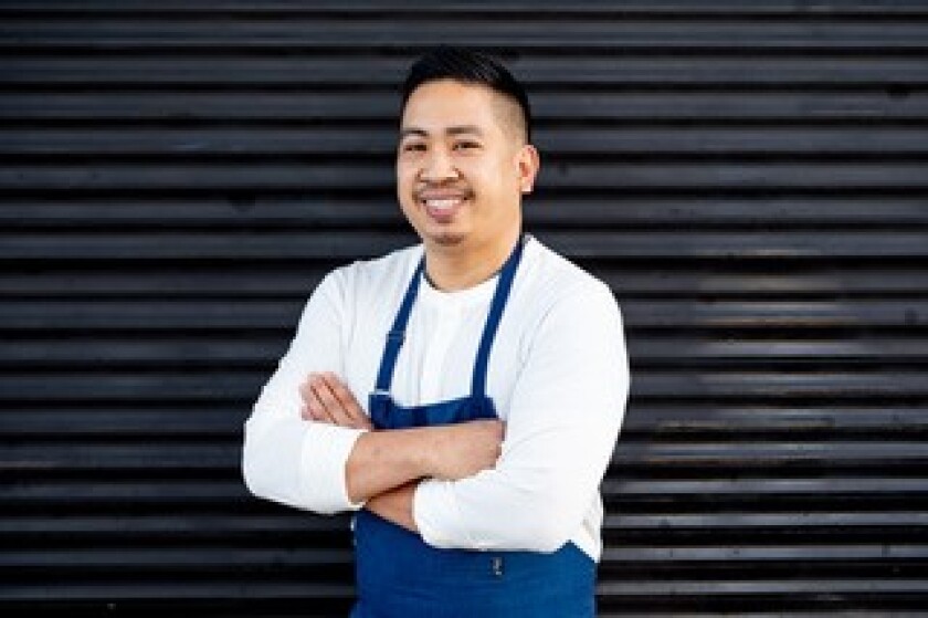 Jon Bautista, executive chef at Kingfisher Cocktail Bar & Eatery