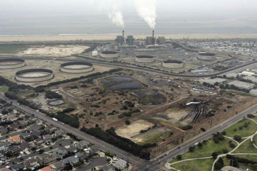 Aerial view of Magnolia Tank Farm