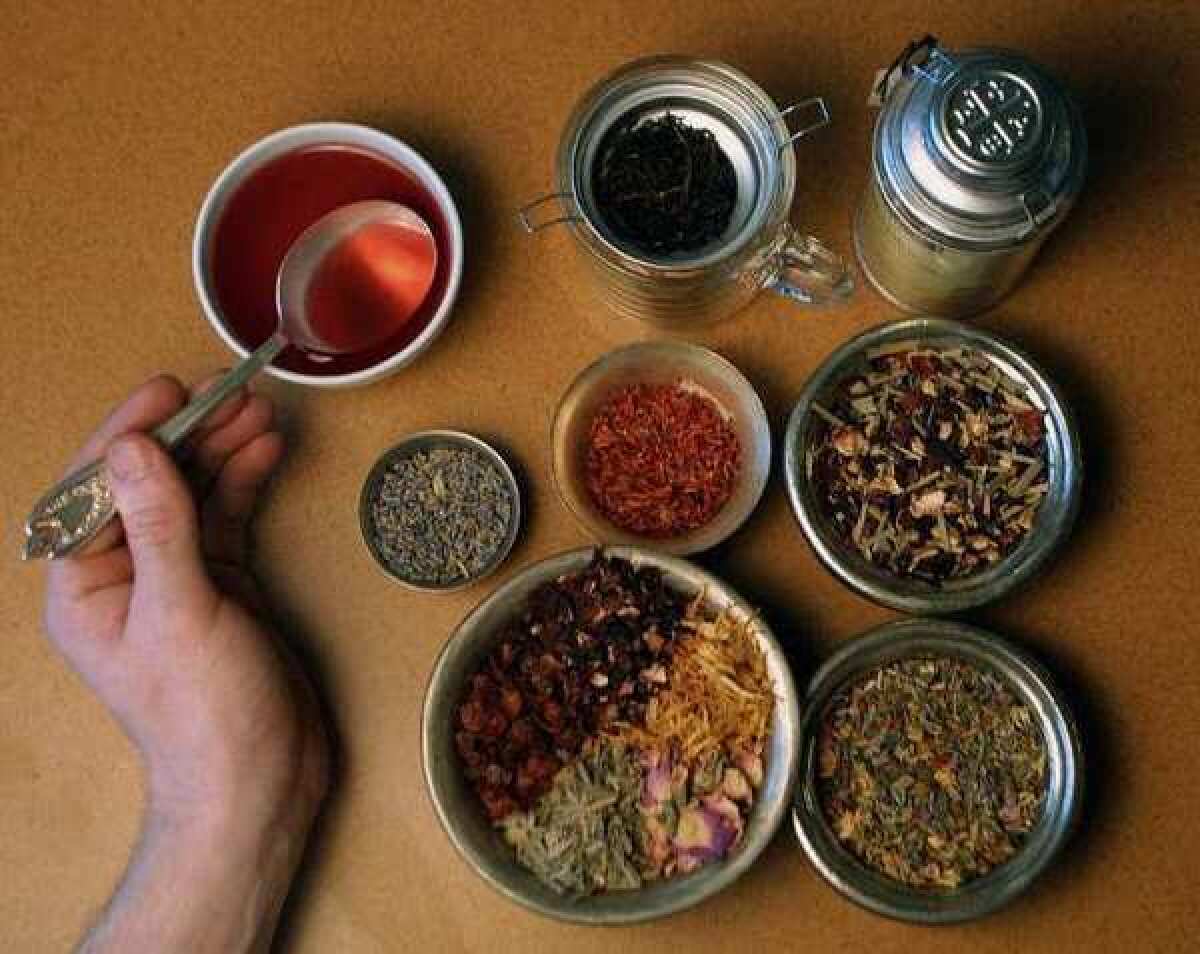 Tea at Tazo's tasting lab in Portland, Ore. Starbucks Corp. said Wednesday that it is planning to open its first tea shop under its Tazo brand.