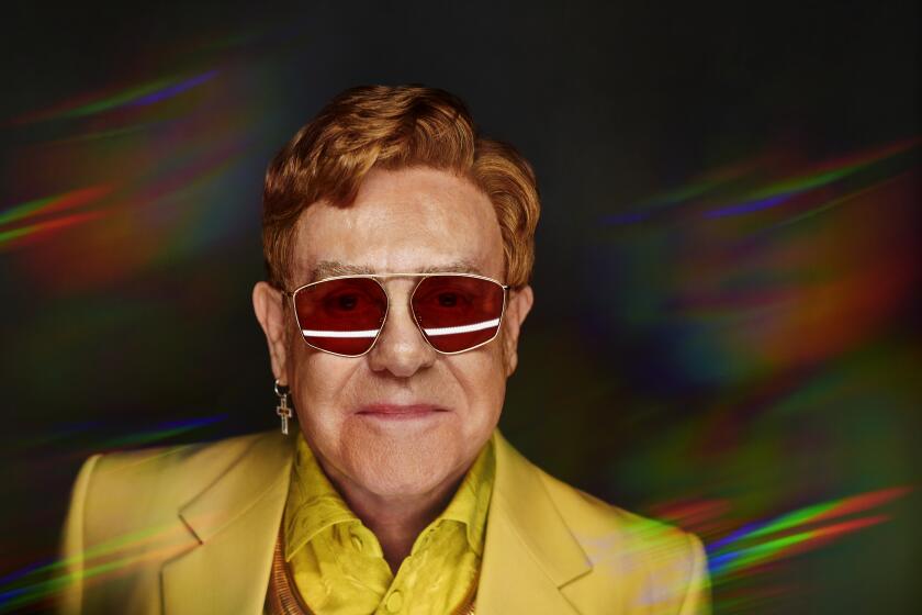 ***ONE TIME USE ONLY. RESTRICTED. FOR ENVELOPE STORY RUNNING 12/5/2019***-Elton John by Gavin Bond for Paramount Pictures