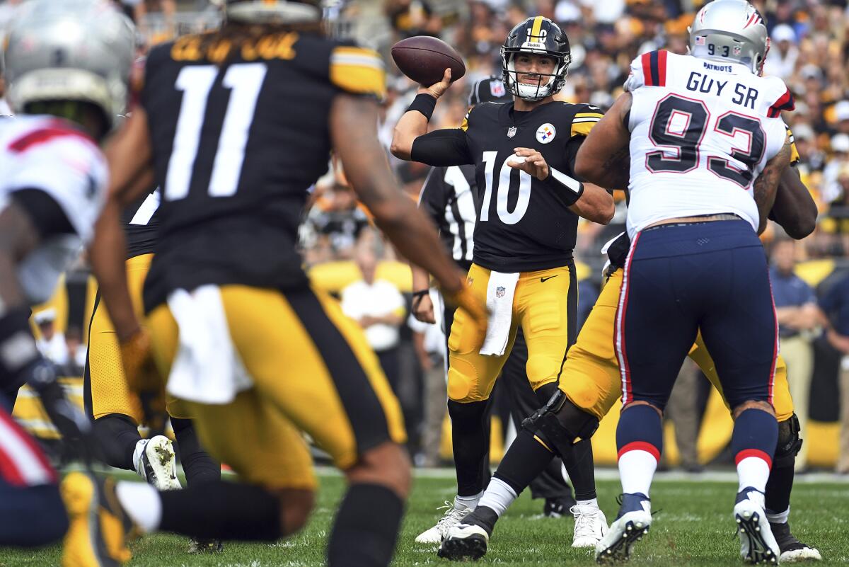 Deep trouble? Steelers look to revive sluggish pass game - The San