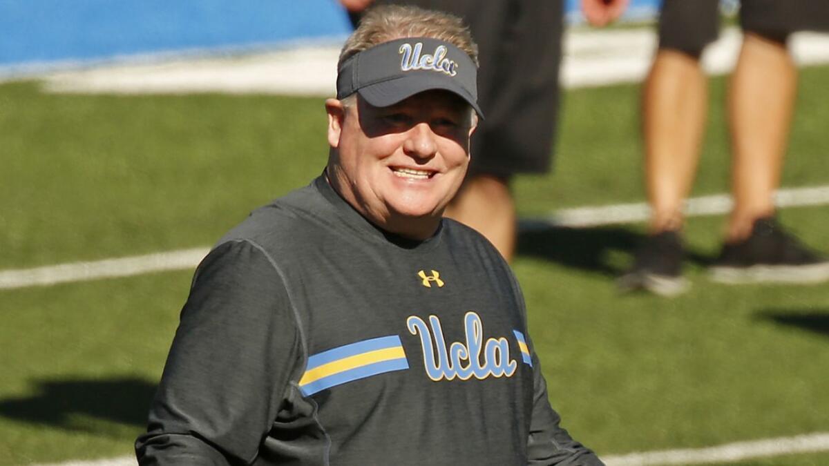 New UCLA coach Chip Kelly was known for innovative offenses at Oregon but credited defense for the program’s historic success.