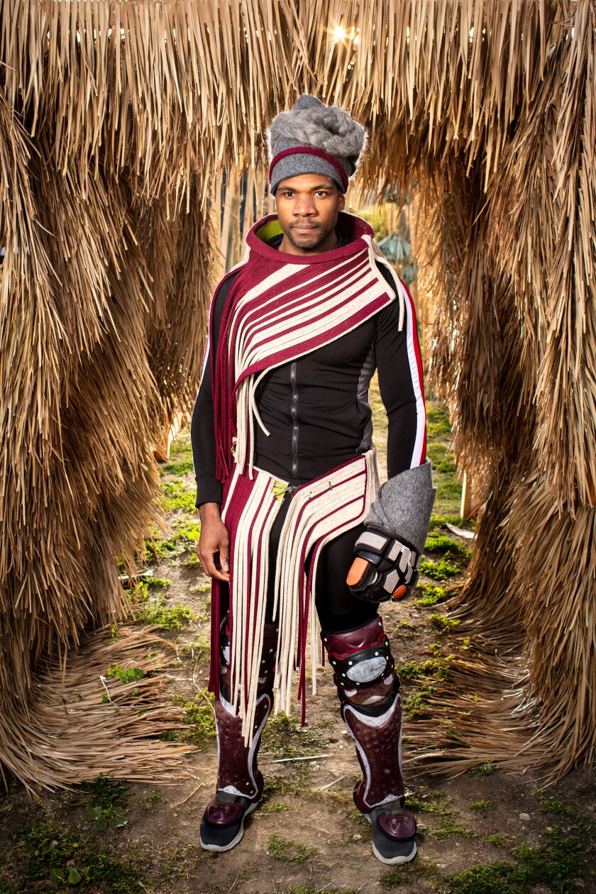 Derrell Acon as Grandfather in “Sweet Land”