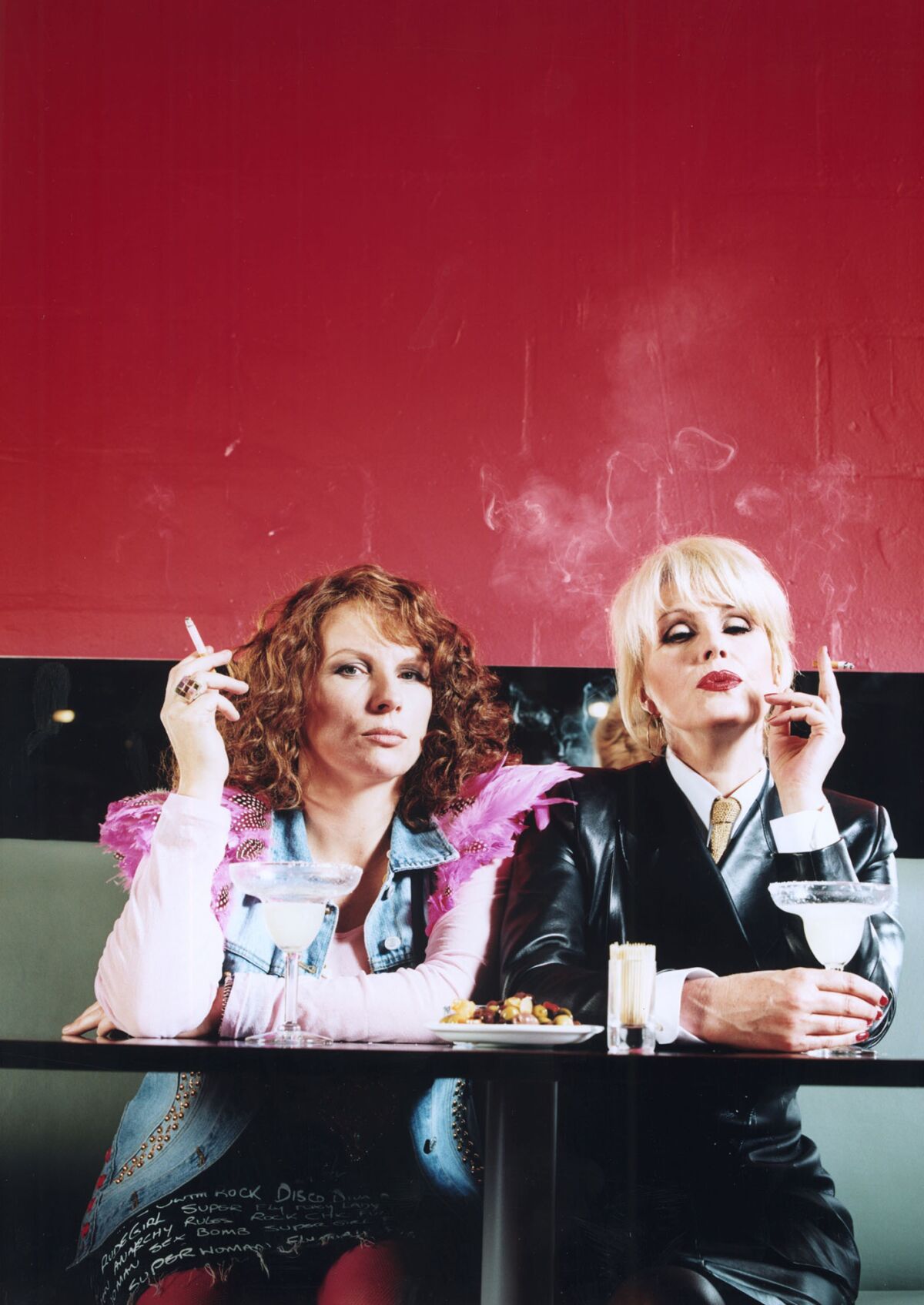  Jennifer Saunders, left, and Joanna Lumley in “Absolutely Fabulous” on Comedy Central.