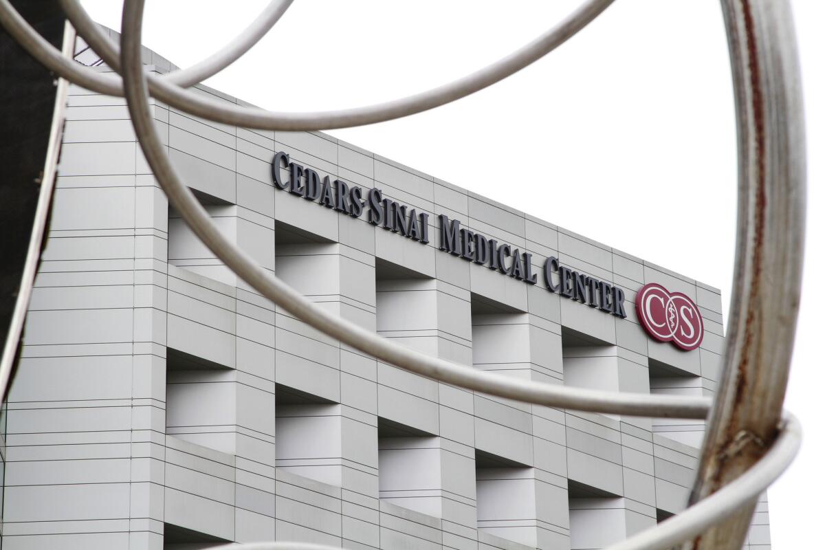 Cedars-Sinai Medical Center officials said in a statement that 14 patient records were "inappropriately accessed."