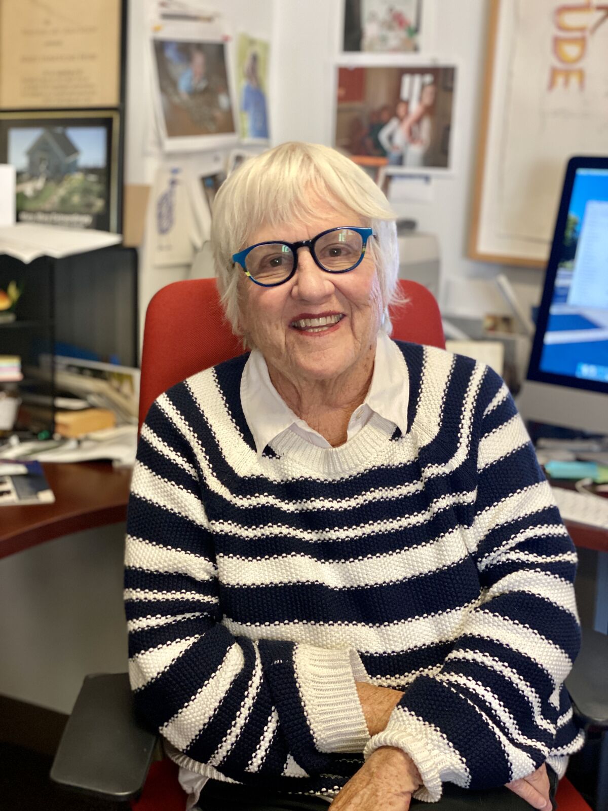 Mary Livingstone Beebe is the founding and only director of UC San Diego's Stuart Art Collection.