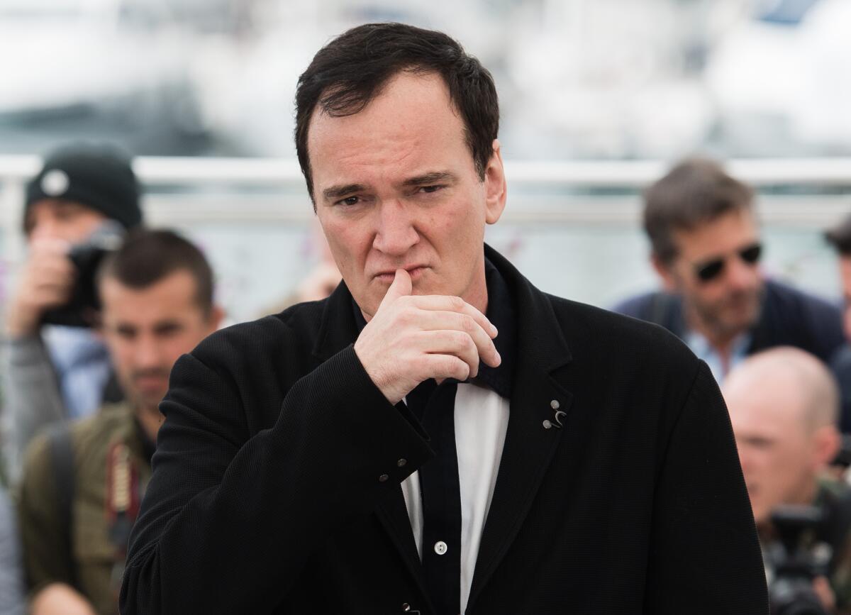 Quentin Tarantino at Cannes