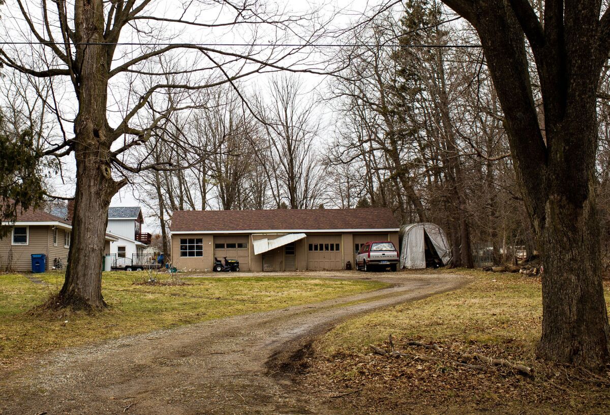 Jason Brian Dalton's home in Cooper Township, Mich.