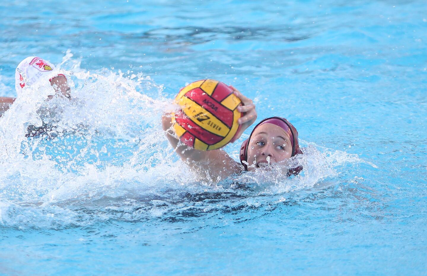 Photo Gallery: Laguna Beach vs. Mater Dei in girls’ water polo