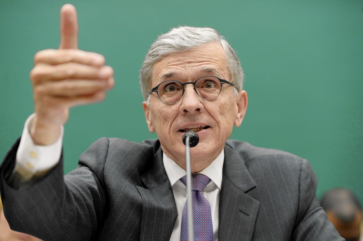 Tom Wheeler, chairman of the Federal Communications Commission, faced heavy criticism from Democrats and Republicans for his net neutrality plan.