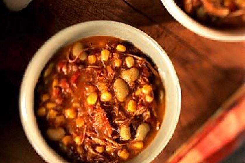This stew goes best with coleslaw and hot corn bread. Recipe: Brunswick stew Anne Warner
