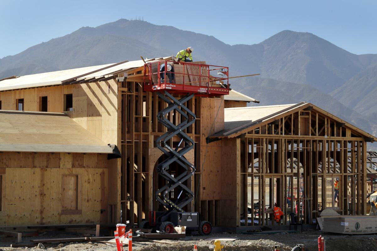Construction is underway at Terramor, a 1,443-home community in Temescal Valley.