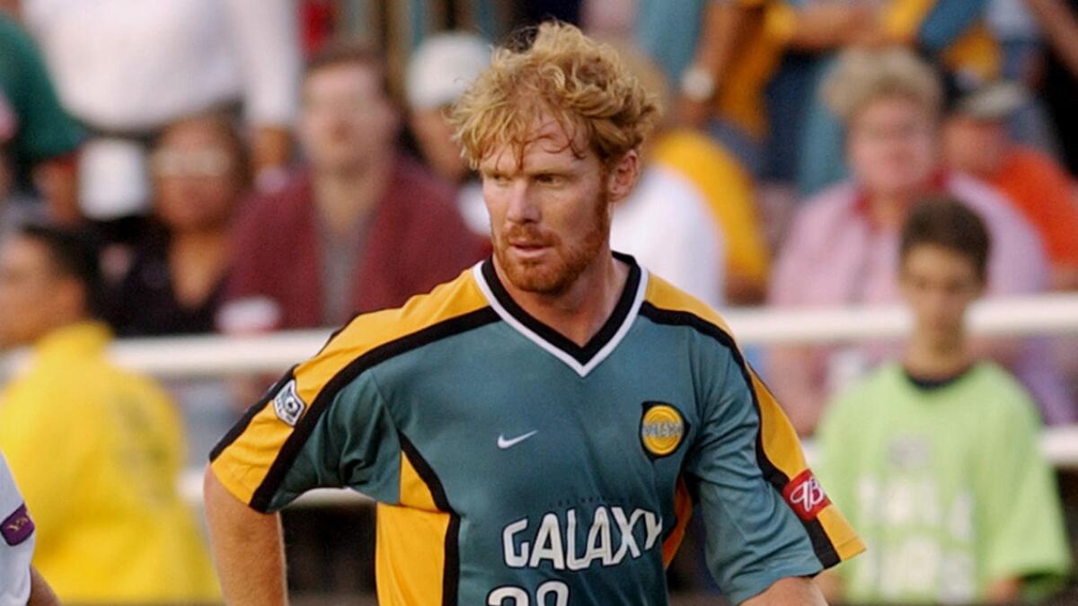 Former Galaxy defender Alexi Lalas saw plenty of playing time for the United States in the 1994 World Cup.