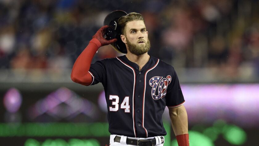 Jockeying for position in the race to land free-agent outfielder Bryce Harper should pick up soon, and the Dodgers could be in the mix.