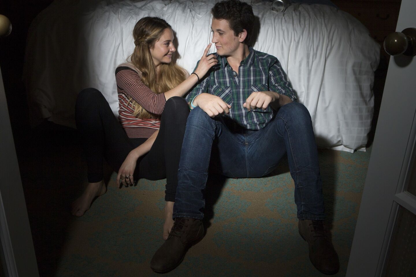 Shailene Woodley and Miles Teller star in "The Spectacular Now."