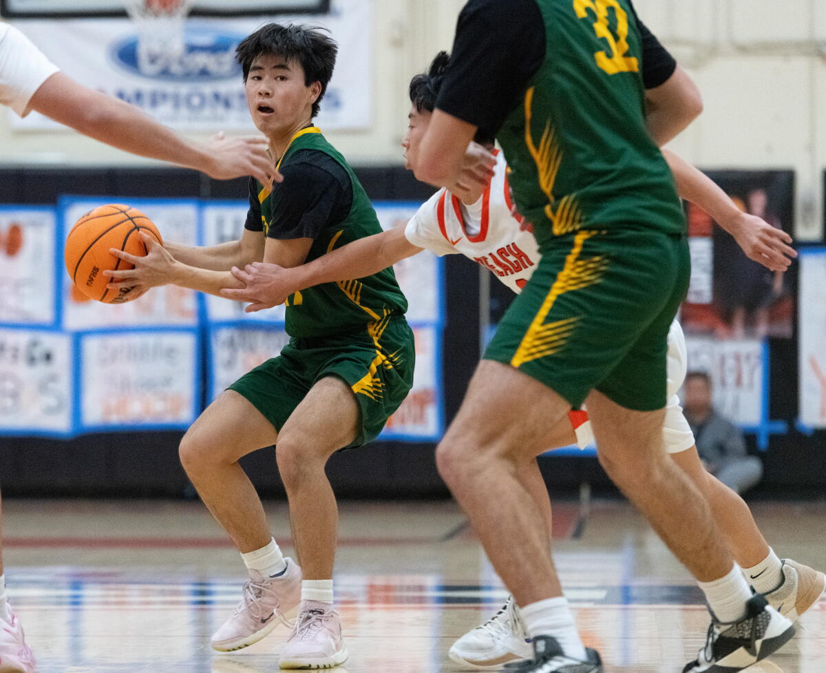 Edison Strong Edison boys' basketball starts strong, tops Huntington Beach - Los ...
