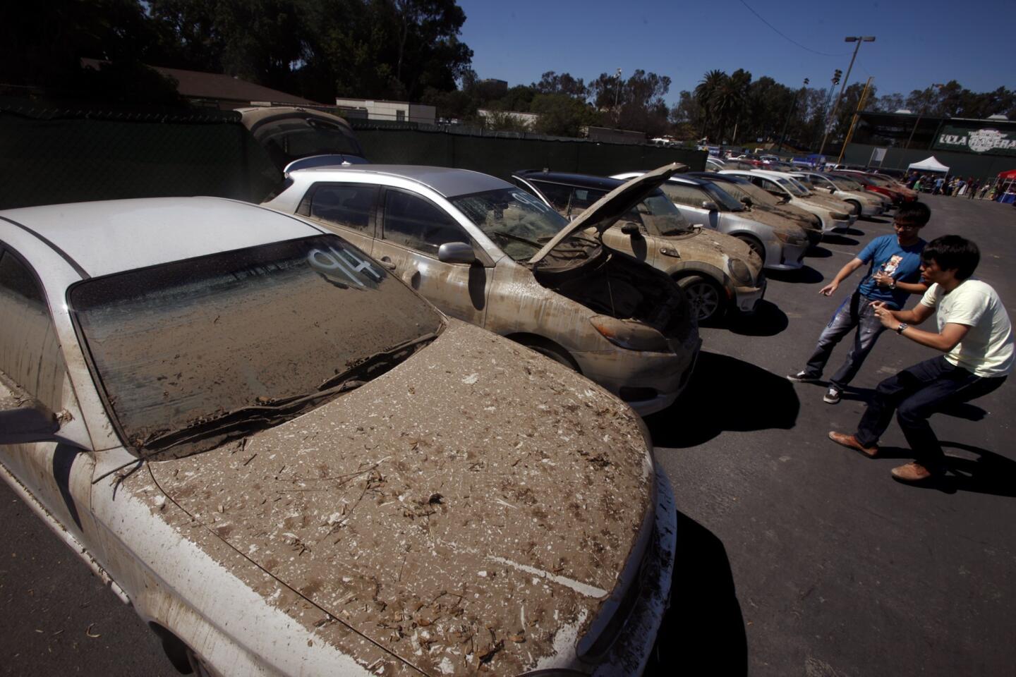 Retrieving cars at UCLA