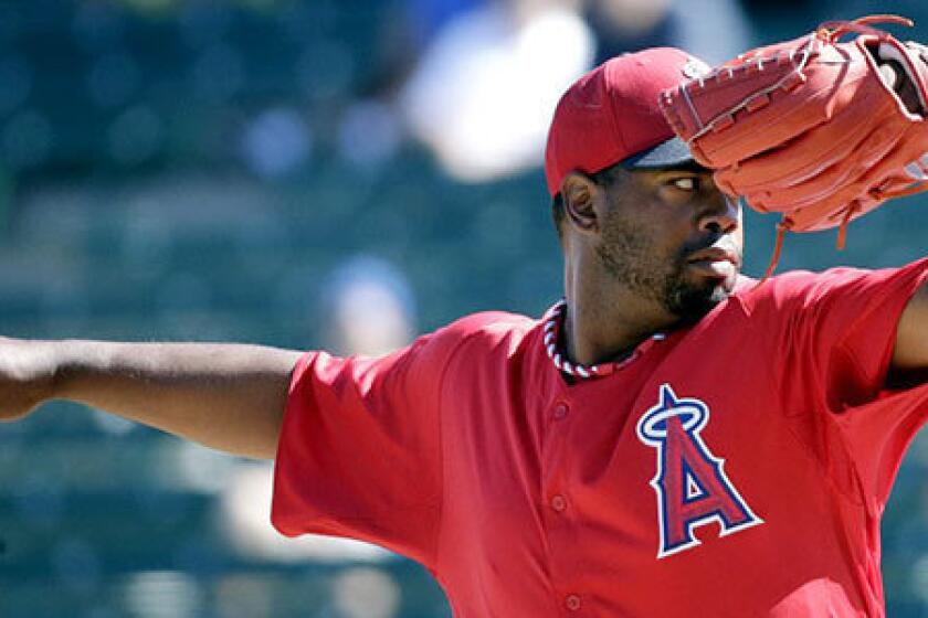 After throwing six innings and allowing four hits during the Angels' 19-inning loss to the Oakland Athletics, 10-8, Jerome Williams said he was good for another two innings on Tuesday.