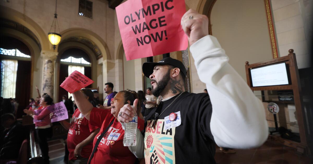 Businesses seek to overturn hotel and airport wage hikes by forcing a citywide election