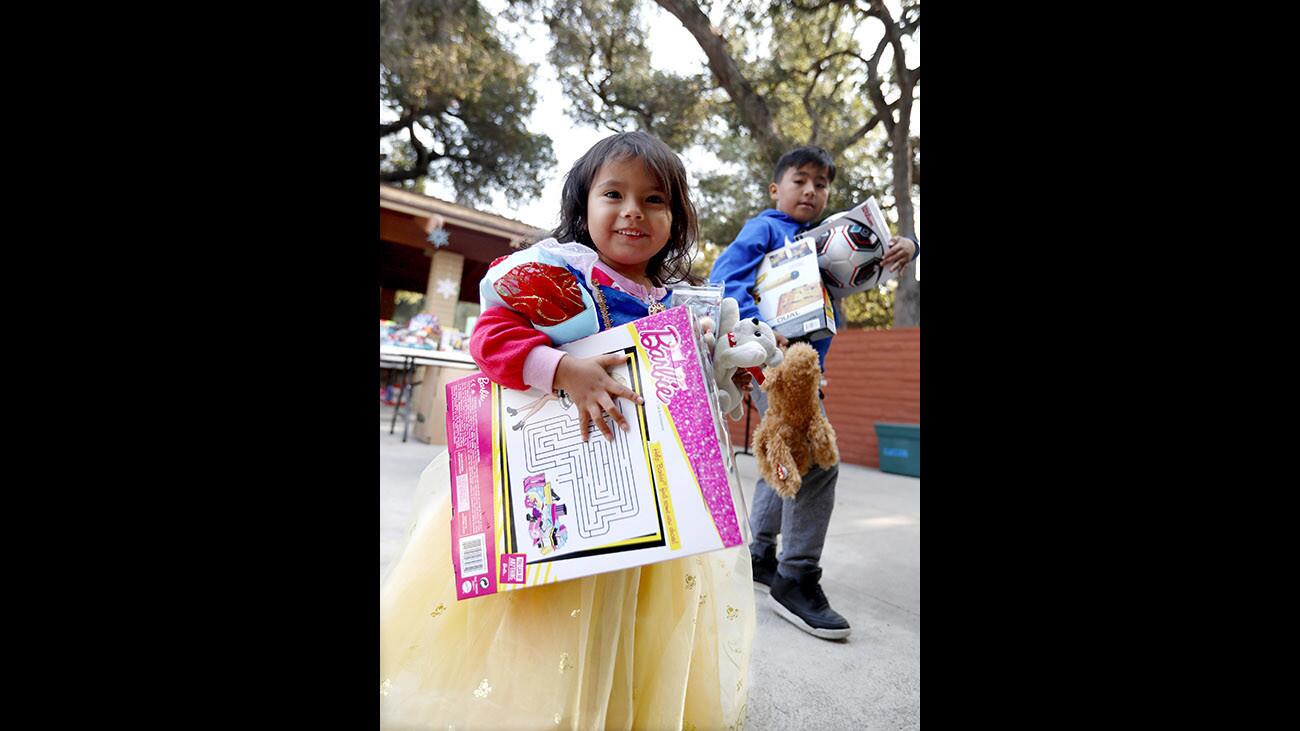 Photo Gallery: L.A. Country Sheriff La Crescenta station annual toy and food giveaway