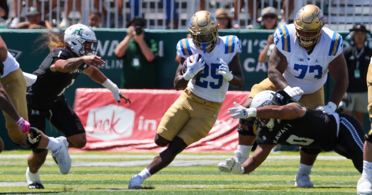 L’UCLA évite le désastre en devançant Hawaï lors des débuts de DeShaun Foster