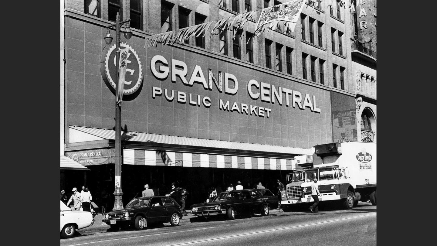 Downtown's historic Grand Central Market