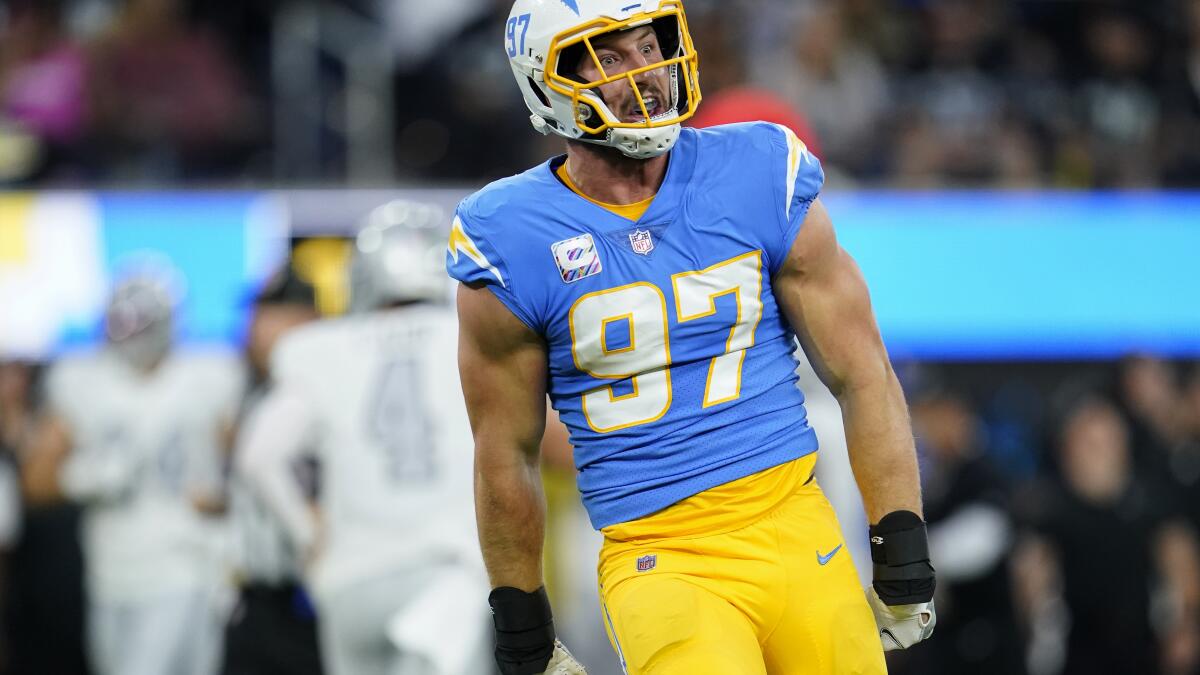 Family tradition: Chargers' Joey Bosa switches to familiar No. 97