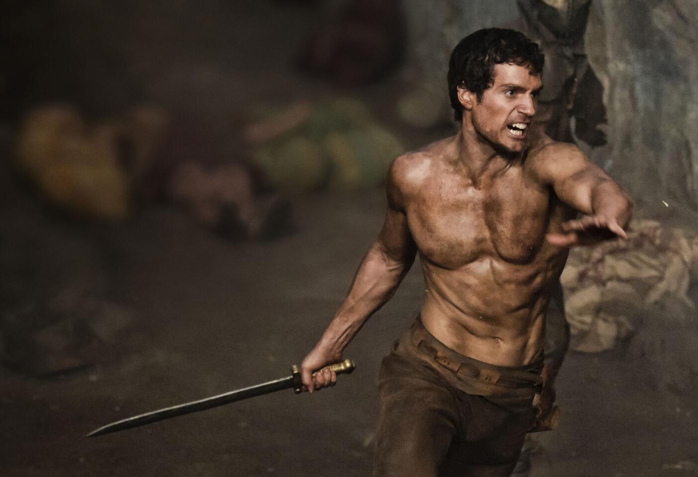 Cavill is the stuff of legend as Theseus in "Immortals."