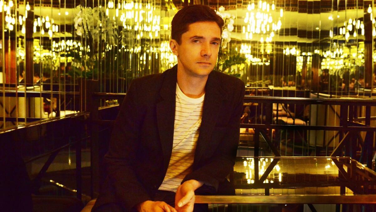 Topher Grace was in the only two American films that played in competition at the Cannes Film Festival this year.