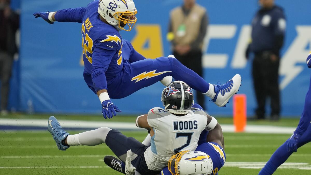 Chargers close in on playoff spot against injuries, history - The San Diego  Union-Tribune