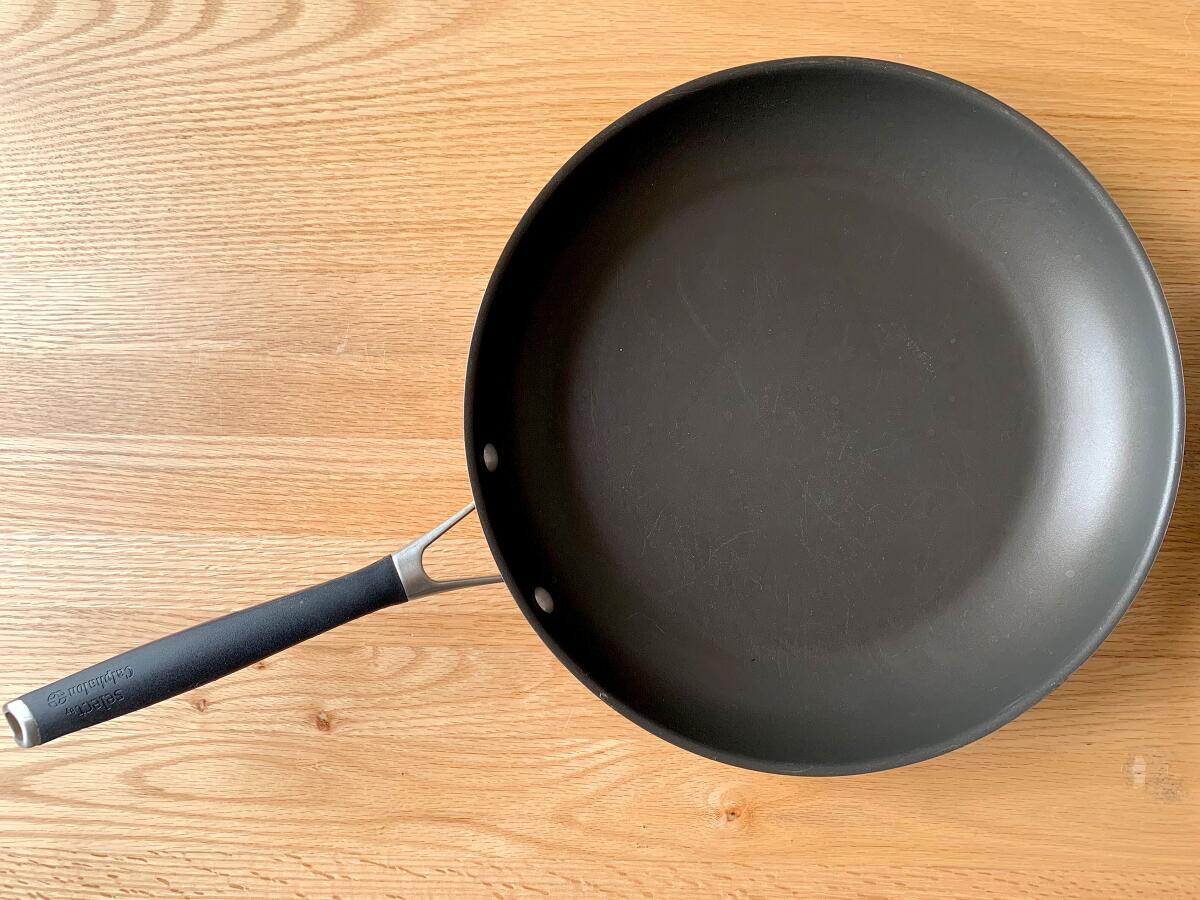 12-inch nonstick skillet.