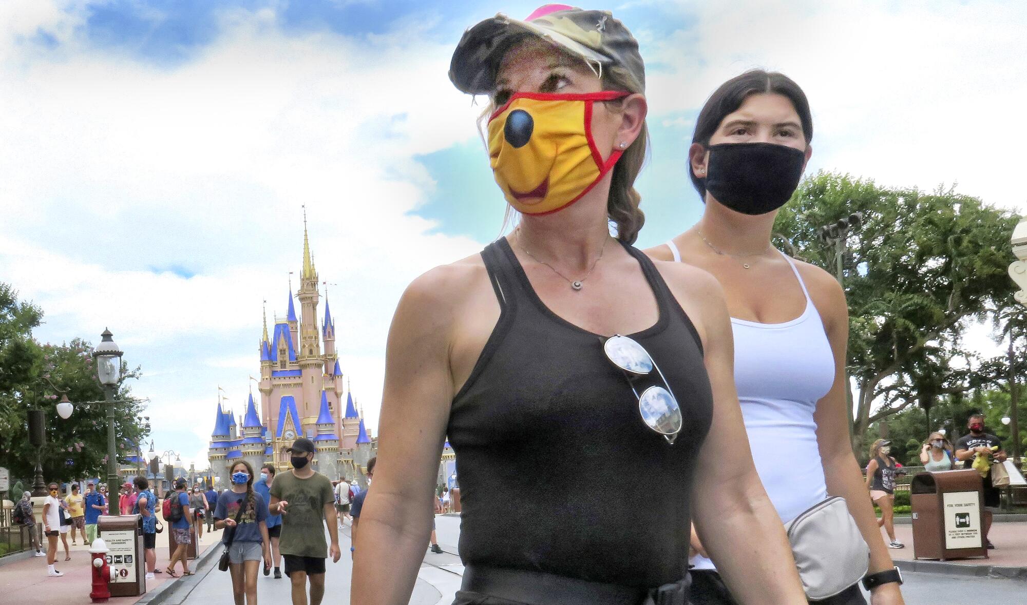 Masks are required at Walt Disney World.