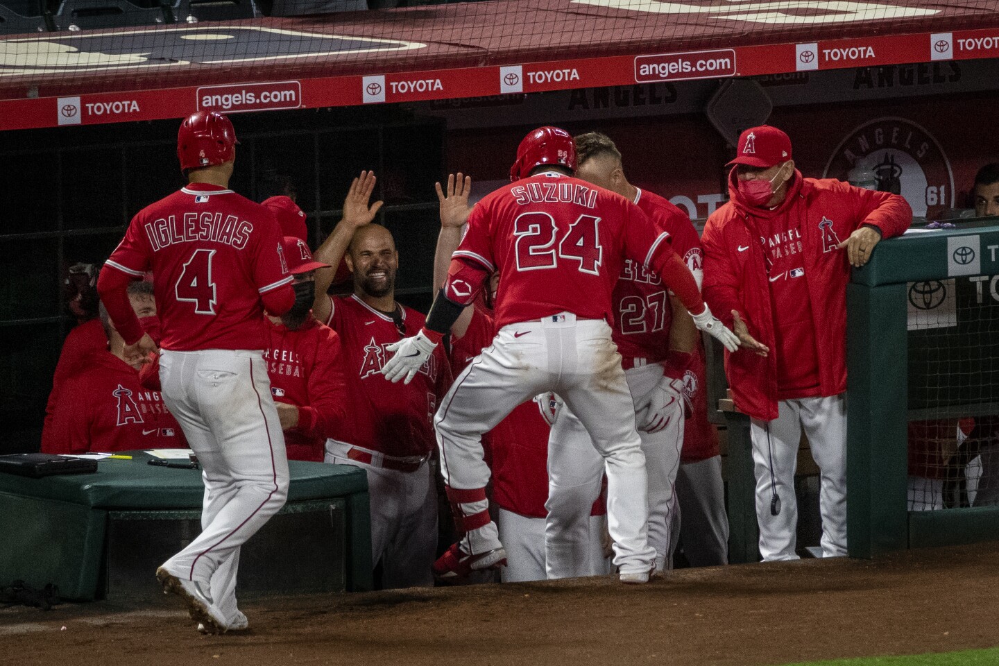 Angels vs. Texas Rangers Latest news from the AL West series Los