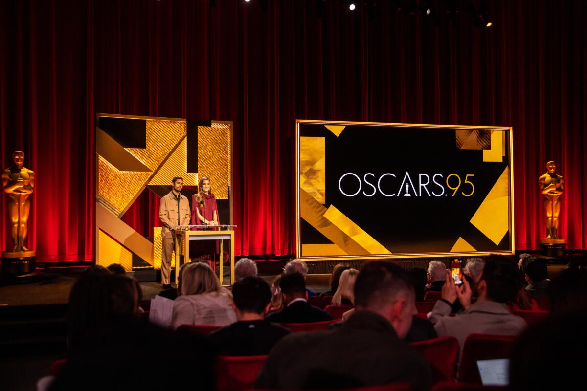 The 2023 Oscar nominees are announced.