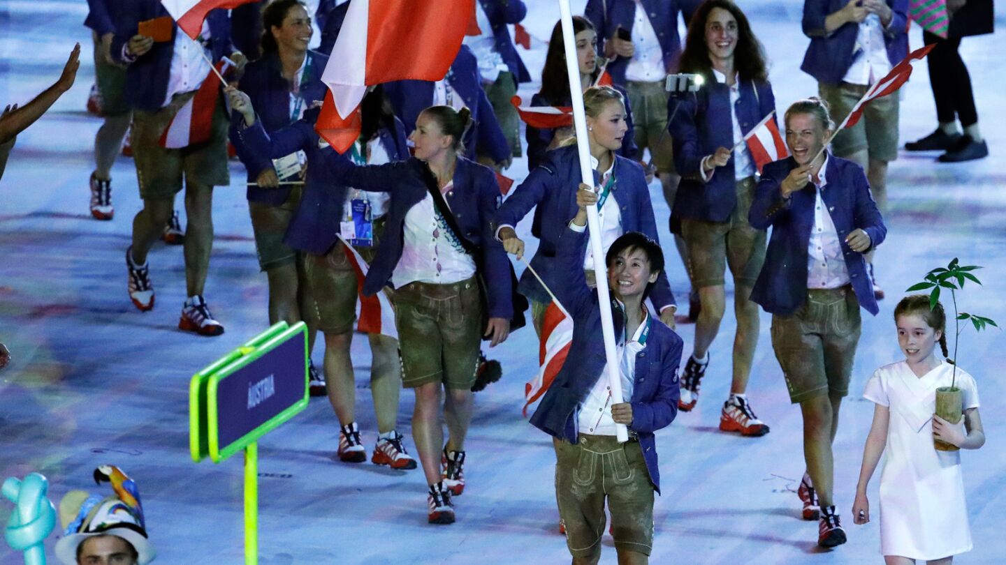 Rio Olympics opening ceremony looks