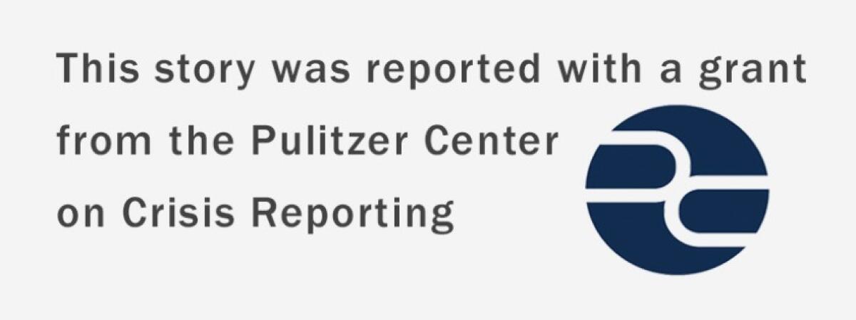 This story was reported with a grant from the Pulitzer Center on Crisis Reporting.