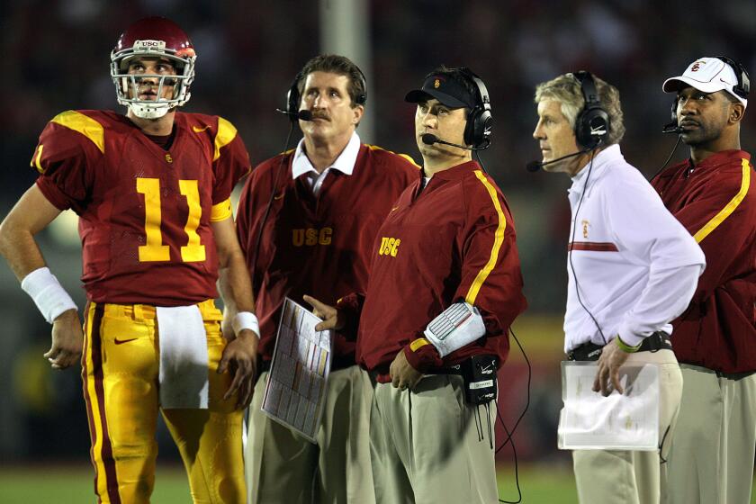 To be succesful in its next football coach hire, USC needs to break away from the Pete Carroll era.