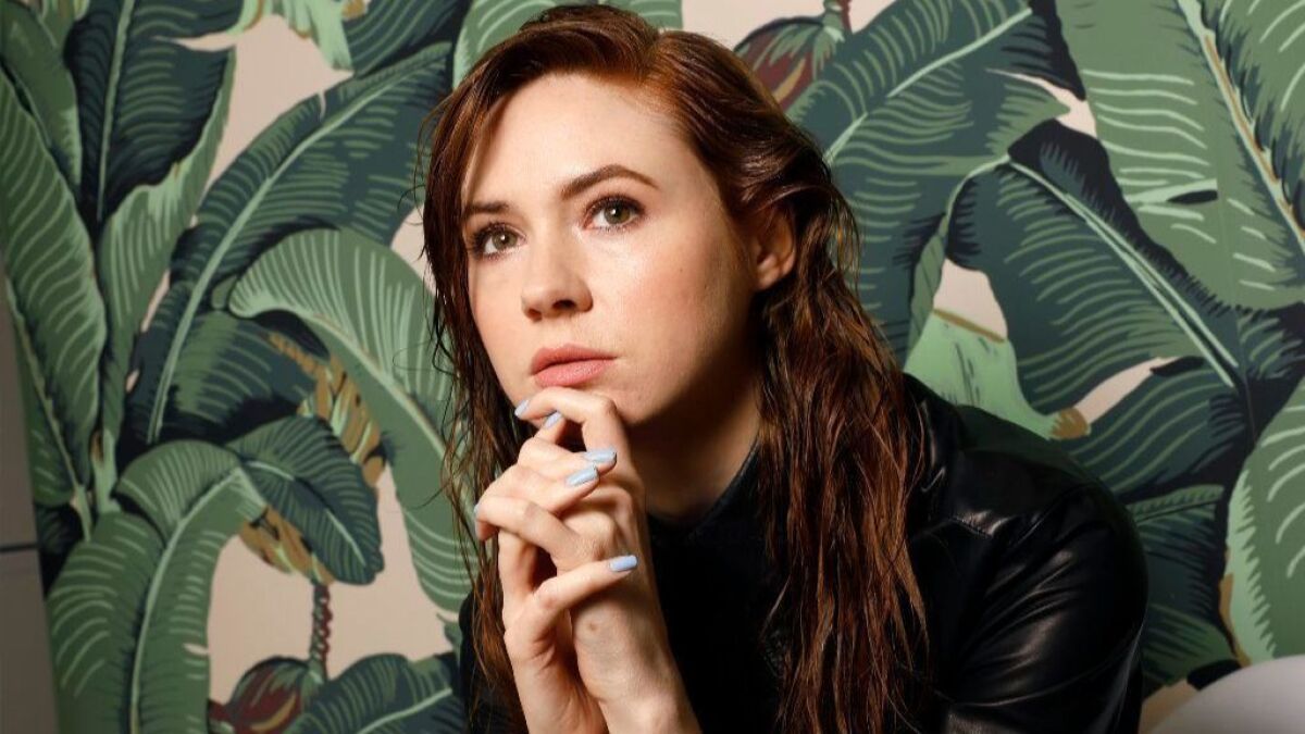 It's her "Party": Actress Karen Gillan's directorial debut, the Scotland-set drama "The Party's Just Beginning," screens at the 2018 Tribeca Film Festival.