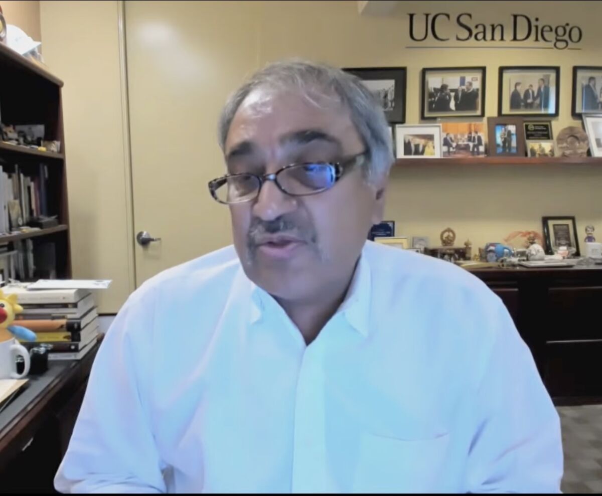 UC San Diego Chancellor Pradeep Khosla says the La Jolla Innovation Center will change the "nature of our campus."