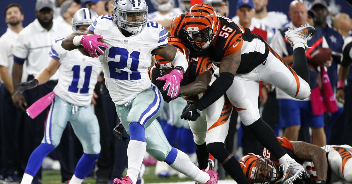 Elliott, Prescott lead Cowboys to 28-14 win vs. Bengals