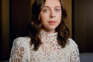 NEW YORK, NY - APRIL 28: Bel Powley photographed in the Mandarin Oriental hotel in New York, NY on April 28, 2023. (Lila Barth / For The Times)