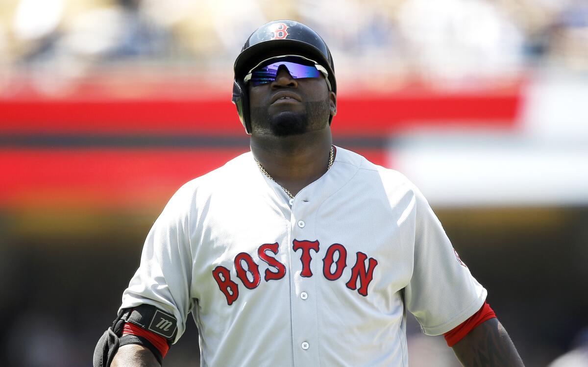 Boston's David Ortiz.