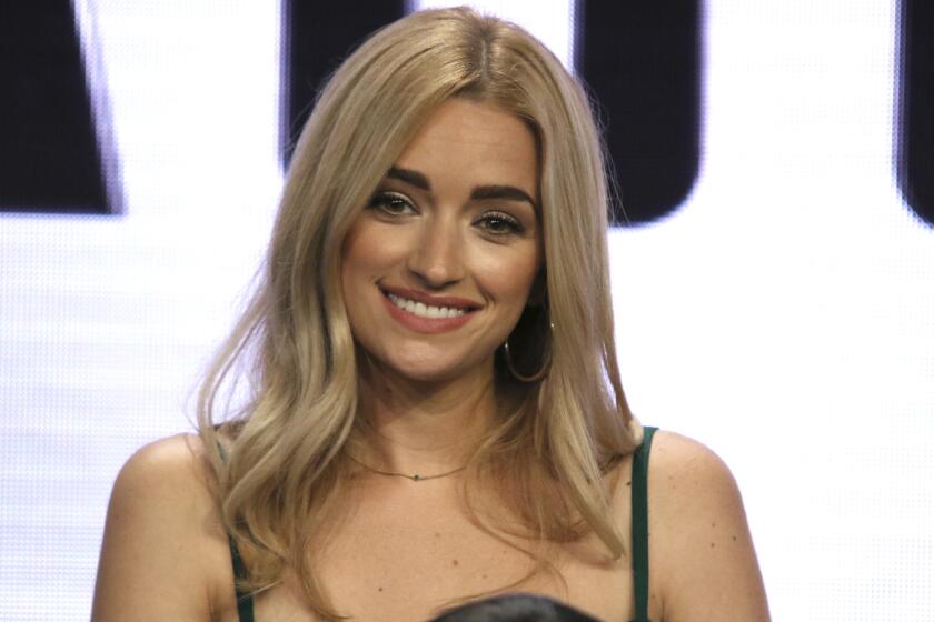 Brianne Howey participates in "The Passage" panel during the Fox Television Critics Association Summer Press Tour at The Beverly Hilton hotel on Thursday, Aug. 2, 2018, in Beverly Hills, Calif. (Photo by Willy Sanjuan/Invision/AP)