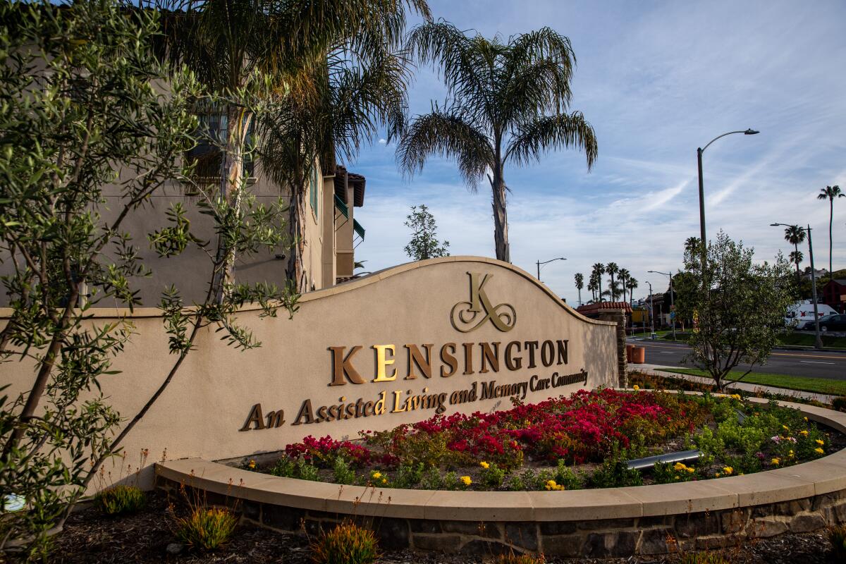 Kensington assisted living facility 