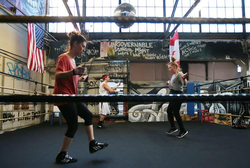 Boxing the way to fitness