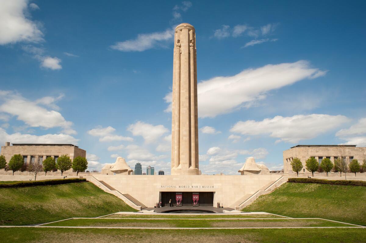 The National World War I Museum and Memorial in Kansas City, Mo., is shown in 2013. The museum is having special activities from Nov. 2 through Nov. 11 for the 100th anniversary of Armistice Day.