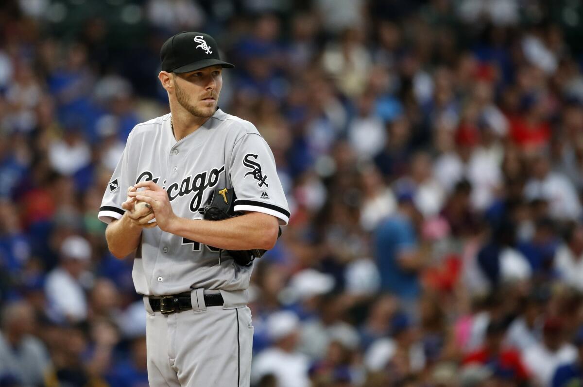 Will Chris Sale wear Dodger blue any time soon?