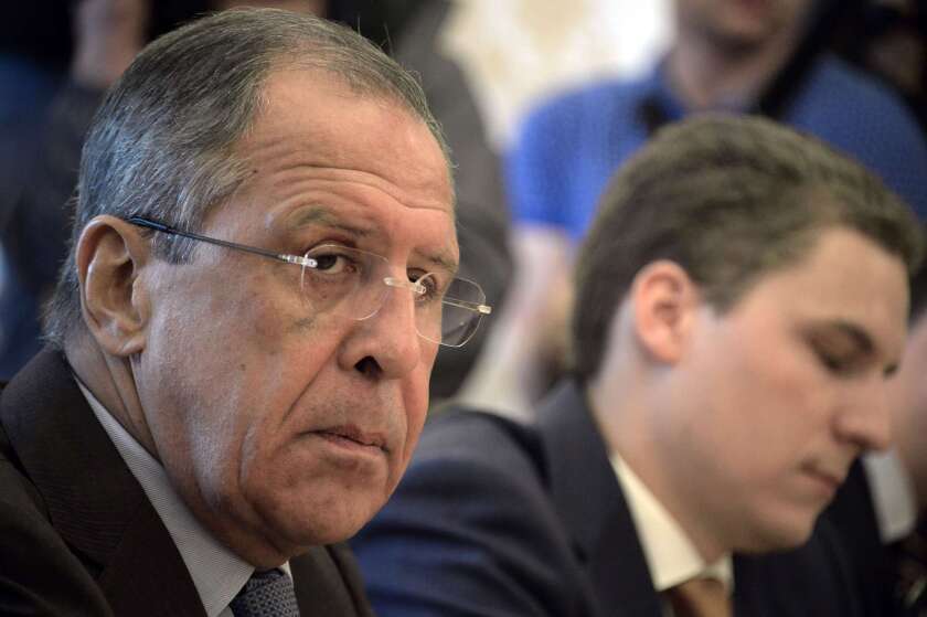 Russian Foreign Minister Sergei Lavrov meets Aug. 31 in Moscow with representatives of Syrian opposition forces fighting to oust President Bashar Assad, a close Kremlin ally.