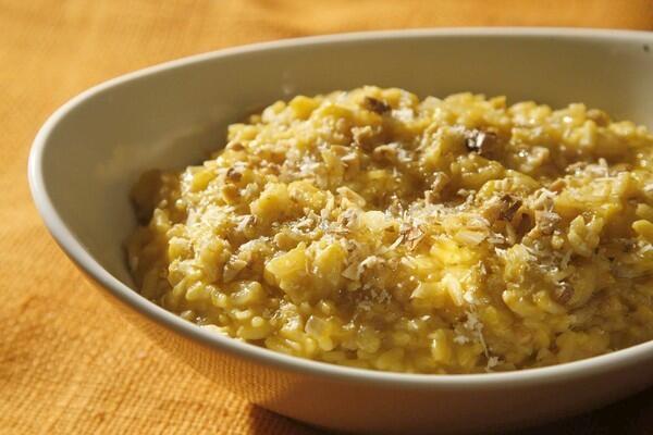 Pumpkin risotto