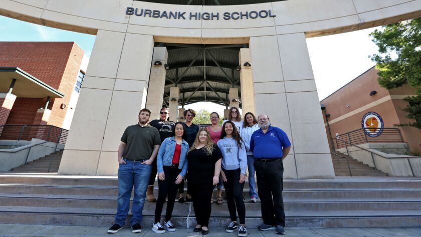 Burbank High School Graduation Appears Homeward Bound Los Angeles Times